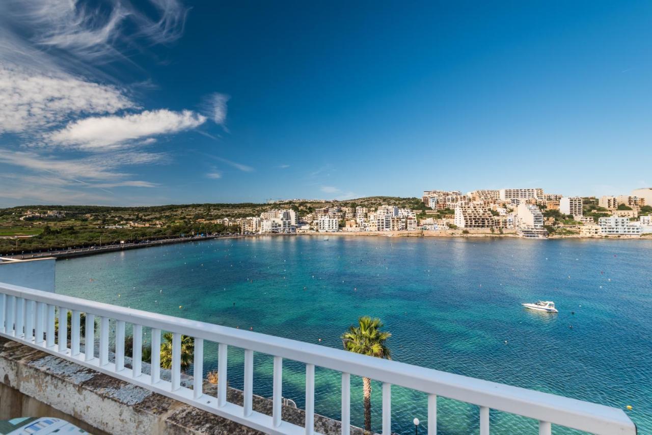 Blue Harbour Seafront Penthouse With Large Terrace With Panoramic Sea Views - By Getawaysmalta Apartment St. Paul's Bay Exterior photo